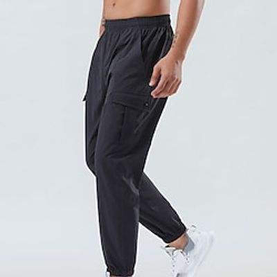 Men's Casual Casual Sporty Active Jogger Sweatpants Drawstring Pocket Elastic Waist Ankle-Length Pants Sports Outdoor Daily Micro-elastic Solid Color Breathable Quick Dry Mid Waist Black Gray Army Lightinthebox Men's Casual Casual Sporty Active Jogger Sweatpants Drawstring Pocket Elastic Waist Ankle-Length Pants Sports Outdoor Daily Micro-elastic Solid Color Breathable Quick Dry Mid Waist Black Gray Army Lightinthebox