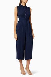 Zora Smocked Detail Jumpsuit