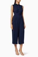 Zora Smocked Detail Jumpsuit - thumbnail
