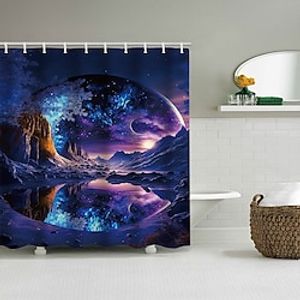 Bathroom Shower Curtains  Hooks Neoclassical Polyester Creative Lightinthebox