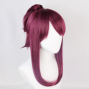 league of legends kda girl group lol akali explosive upturned ponytail cos anime wig Lightinthebox