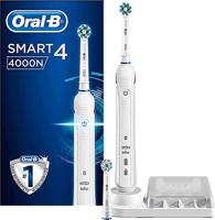 Oral B Smart 4 - 4000N, Rechargeable Tooth Brush With Bluetooth Connectivity - D601.525.3