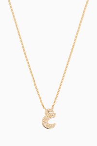 Ein Letter Diamond Necklace in 18kt Yellow Gold