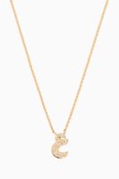 Ein Letter Diamond Necklace in 18kt Yellow Gold - thumbnail
