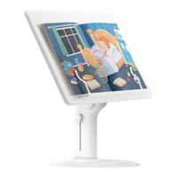Momax Multi-Stand Adjustable Reading Stand for Tablet - White - thumbnail