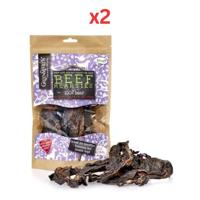 Green & Wilds Beef Hearties Dog Treats 140G (Pack of 2)