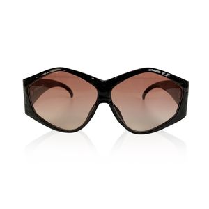Vintage Black Optyl Oversized Womens Sunglasses 2230