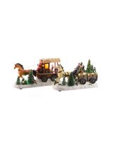 Kaemingk Decoris LED Scenery Polyresin Steady Battery Operated Indoor Assorted 1 Piece