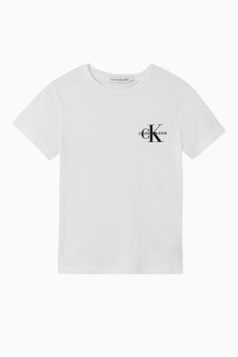 Monogram Logo Cotton T-Shirt Monogram Logo Cotton T-Shirt