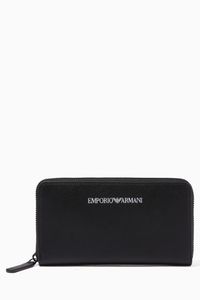 Zip-Around Wallet in Eco Leather