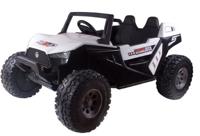 Megastar Ride On 24 V RDX Cruizer Kids Electric Off Road Buggy SX Red 15 inch Wheels - White (UAE Delivery Only)