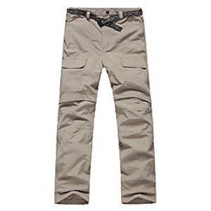 Men's Hiking Pants Trousers Hunting Pants Tactical Cargo Pants Removable Breathability Quick Dry Breathable Fall Spring Summer Solid Colored Nylon for Army Green Dark Gray Khaki XS S M L XL Lightinthebox