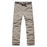 Men's Hiking Pants Trousers Hunting Pants Tactical Cargo Pants Removable Breathability Quick Dry Breathable Fall Spring Summer Solid Colored Nylon for Army Green Dark Gray Khaki XS S M L XL Lightinthebox - thumbnail