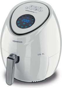 Kenwood Digital Air Fryer XL 3.8L 1.7Kg 1500W With Rapid Hot Air Circulation For Frying, Grilling, Broiling, Roasting, Baking And Toasting Hfp30.000Wh, White