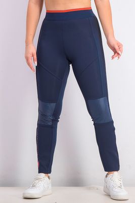 Womens Pull On Training Leggings  Indigo