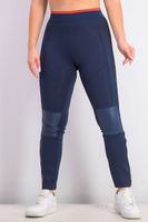 Womens Pull On Training Leggings  Indigo - thumbnail