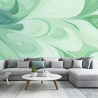 Abstract Marble Wallpaper Mural Green Marble Wall Covering Sticker Peel and Stick Removable PVCVinyl Material Self AdhesiveAdhesive Required Wall Decor for Living Room Kitchen Bathroom Lightinthebox - thumbnail