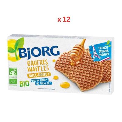 Bjorg Fourres Biscuits With Apricot 12X175G
