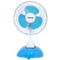 Olsenmark Convertable Table And Clip Fan 6Inch, White - OMF1798