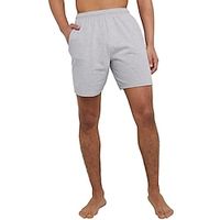 Men's Athletic Shorts Sweat Shorts Running Shorts Pocket Plain Comfort Breathable Outdoor Daily Going out 100% Cotton Fashion Casual Black Green miniinthebox - thumbnail