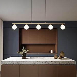 LED Pendant Light 90120cm Modern Luxury Bar Lighting Creative Net Red Long Living Room Restaurant Lamps Lightinthebox