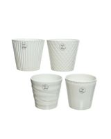 Kaemingk Planter Stoneware 855497 Assorted 1 Piece By Homesmiths