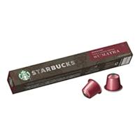 Starbucks Sumatra Coffee Pods 10 Capsules By Nespresso Single Origin Brand: Starbucks