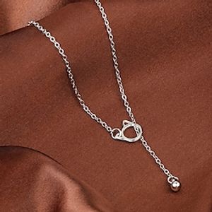 1PC Pendant Necklace Y Necklace For Women's Party Evening Gift Daily Alloy Drop Cat Lightinthebox