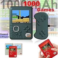 Handheld Game Console Built-in 1000 Classic Games Video Game Consoles Support 2 Players Portable Retro Console Game Player Lightinthebox - thumbnail
