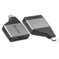 Alogic Ultra Mini USB-C to SD and Micro SD card reader Adapter - thumbnail