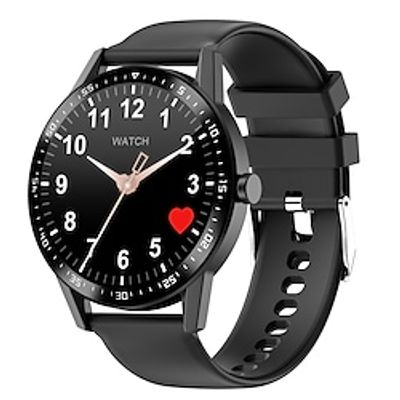 QS01 Heart Rate Monitor Smartwatch Sports Fashion for Ladies Man Smart Watch 1.28 inch Smartwatch Fitness Running Watch Bluetooth Pedometer Call Reminder Activity Tracker Compatible with Android iOS W Lightinthebox