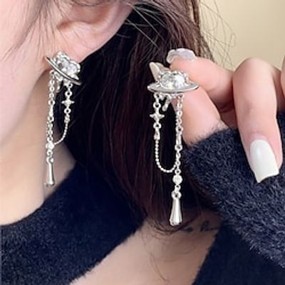 1 Pair Stud Earrings Drop Earrings For Women's Birthday Party Evening Gift Alloy Drop Fashion Lightinthebox