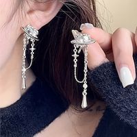 1 Pair Stud Earrings Drop Earrings For Women's Birthday Party Evening Gift Alloy Drop Fashion Lightinthebox - thumbnail