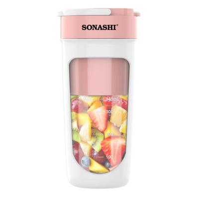Sonashi Rechargeable Portable Blender Pink - SPB-294-Pi