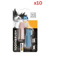 M-PETS Toothbrush Set (Pack of 10)