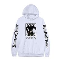 Inspired by Black Clover Asta Hoodie Cartoon Manga Anime Front Pocket Graphic Hoodie For Men's Women's Unisex Adults' Hot Stamping 100% Polyester miniinthebox - thumbnail