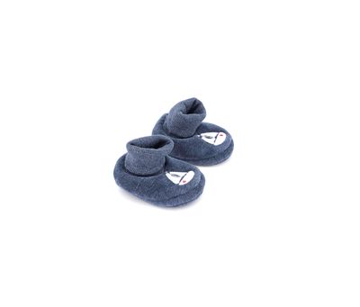 Toddlers Booties Socks Navy Toddlers Booties Socks Navy