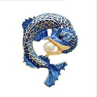Women's Brooches Classic Animal Animals Stylish Brooch Jewelry Blue For Street Date Lightinthebox - thumbnail
