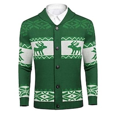 Christmas Reindeer Ugly Christmas Sweater / Sweatshirt Sweatshirt Pullover Anime Funny Top For Men's Adults' 3D Print 100% Polyester Party Casual Daily miniinthebox Christmas Reindeer Ugly Christmas Sweater / Sweatshirt Sweatshirt Pullover Anime Funny Top For Men's Adults' 3D Print 100% Polyester Party Casual Daily miniinthebox