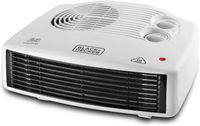 Black+Decker 2400W Horizontal Fan Heater, White, HX230-B5