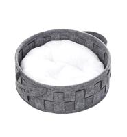 M-Pets Eco Basket, Grey