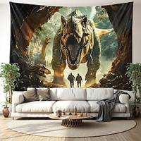 Dinasour Desert Hanging Tapestry Wall Art Large Tapestry Mural Decor Photograph Backdrop Blanket Curtain Home Bedroom Living Room Decoration Lightinthebox - thumbnail