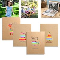 5 inch 200 Pocket Cartoon Baby Kid Photo Album Memory Book Picture Storage Album