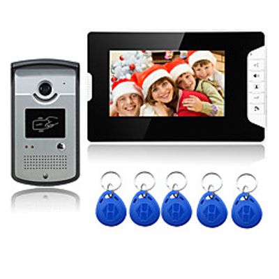 Wired 7 Inch Hands-free 800480 Pixel One To One Video Doorphone Lightinthebox