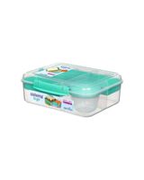 Sistema 1.65 Liter Bento Lunch To Go Minty Teal