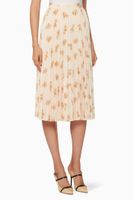 Adeena Floral Print Midi Skirt - thumbnail