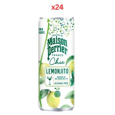 Maison Perrier Chic Lemonjito Slim 250Ml Pack Of 24