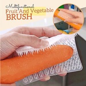 Fruit Vegetable Brush Household Cleaning Tool Kitchen Universal Cleaning Brush Potato Fruit Cleaning Brush miniinthebox