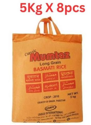 Mumtaz Basmati Rice - 5kg - 8 Pcs Mumtaz Basmati Rice - 5kg - 8 Pcs