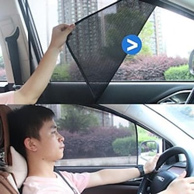 StarFire NEW 2PCS Magnetic Car Sun Shade For Nissan Teana X-Trail Qashqai J10 J11 Livina Sylphy Tiida Sunny March Automobile Accessories Lightinthebox